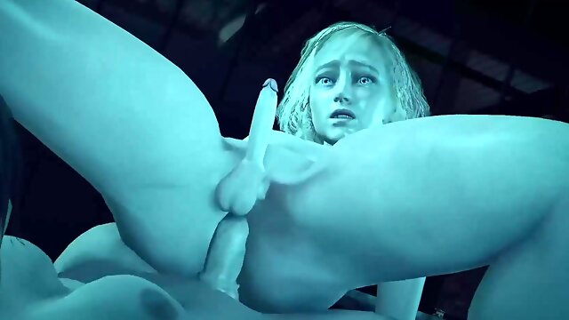 Cartoon Porn, Shemale, Blowjob, 3D