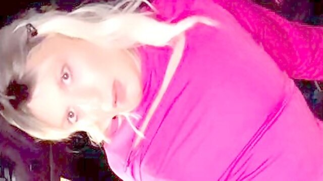 Crossdresser Solo Jerking Off, German