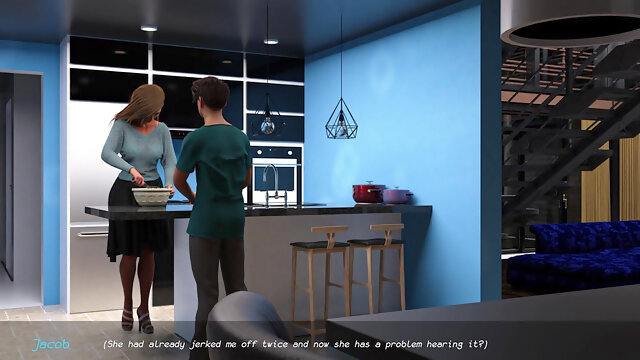 Stepmom Shows Her Boobs- Measuring My Cum #2 Gameplay