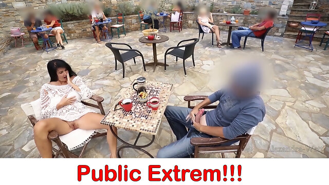 Even in the Restaurant, Fucking in Front of the Guests!