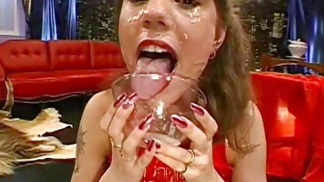 Retro dirty sluts are loving nasty vintage group fuck and eating sperm