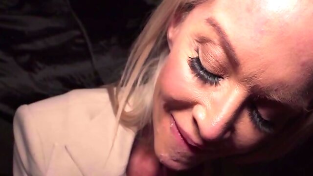 Blonde MILFs Wild Teacher Charm Sparks Public Passionate Heat