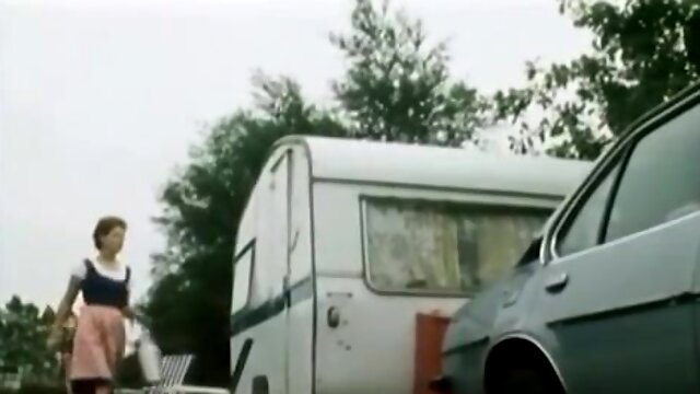 Retro Porn 1970s - Hot %26 Hairy Brunette Gets Fucked in Camper