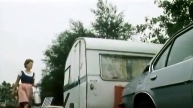 Retro Porn 1970s - Hairy Pussy German Girl - Camper Coupling