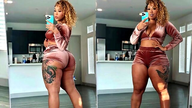 Stepmom with huge tits gets pounded by BBCs in public