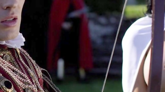 Blonde Vixen Seduces in a Steamy Outdoor Adventure