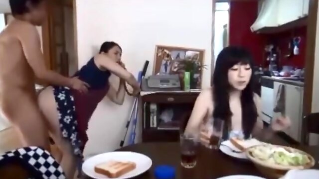 I have sex in front of my family - Japanese Vintage
