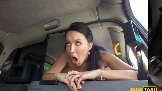 Black-Haired Vixens Wild Pool Party Sparks Taxi Passion