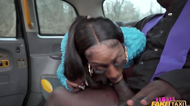 Interracial Desire in a Steamy Cab