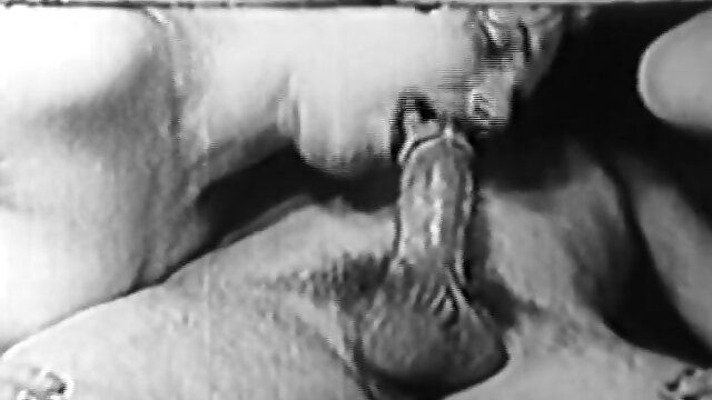 A Very Vintage Lesbians Share Mammoth Cock Of Naked Daddy