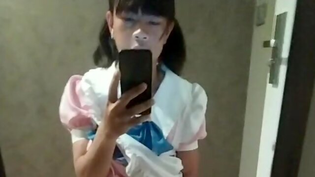 Teen Anal, Ladyboy, Handjob, Asian, Maid, 18