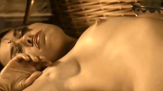Indian sacred ritual featuring a sultry strip tease and elegant brunettes