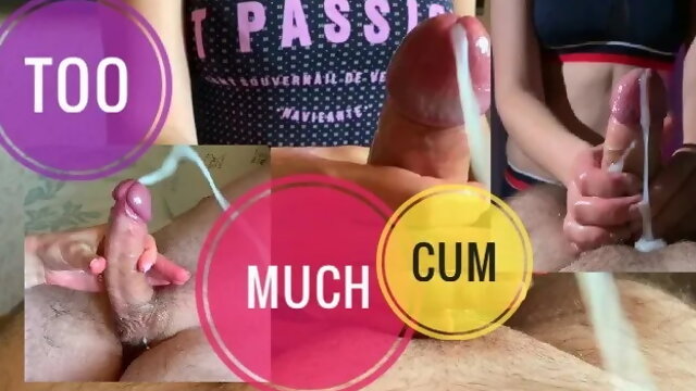Cum Wasting. Biggest Cumshots Collection 100%