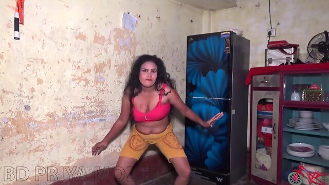 Scorching hot apartment dance with cutie Bdpriyamodel