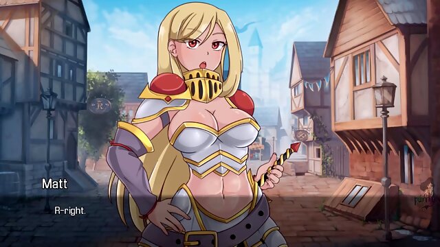 Hot blonde Purity Sin in a failed quest gets steamy with monster girls