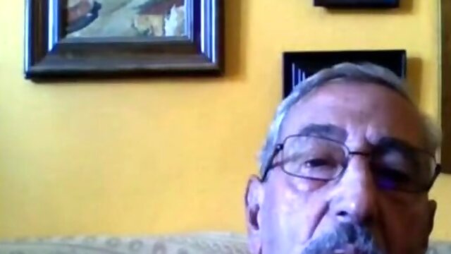 Grandpa stroke on webcam 17