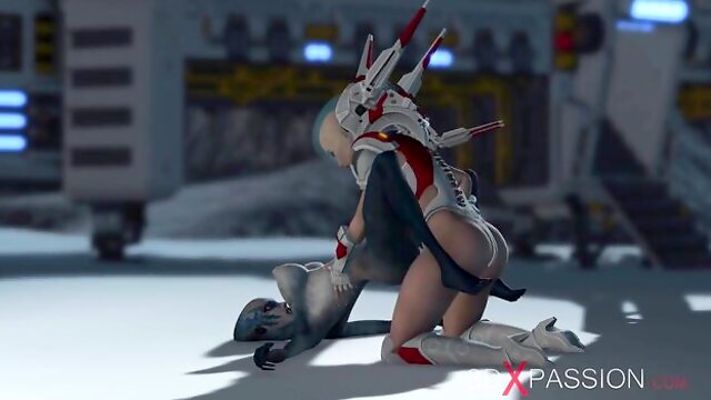 3DXPassion featuring chicks 3d alien movie