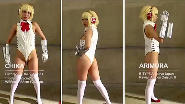 PERSONA cosplay 01 ft. Chika Arimura: Blowjob, Hardcore  Asian Porn
