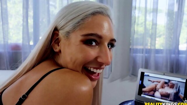 Abella Dangers Wild Indoor Affair with Blonde Passion