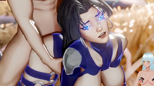 Marvels Psylocke takes a passionate morning pounding with a hard chisel