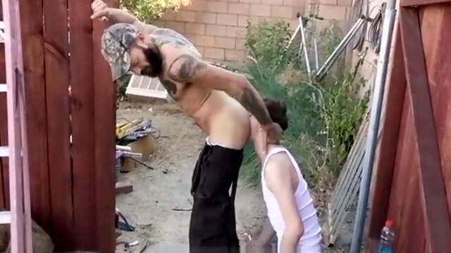 Redneck Stepdaddy Breeds His Boy