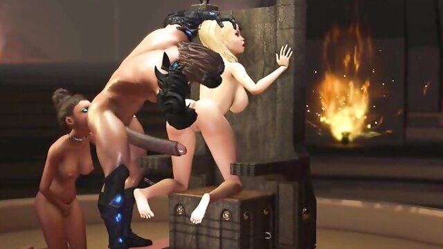 Hypnotic love at BDSM trailer