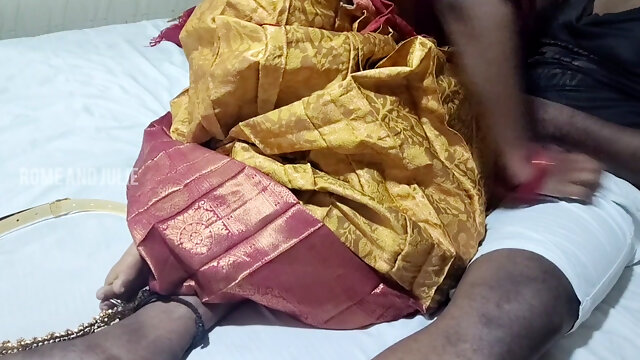 Fist Night with Shy Young Girl Meera Tamil Clear Audio