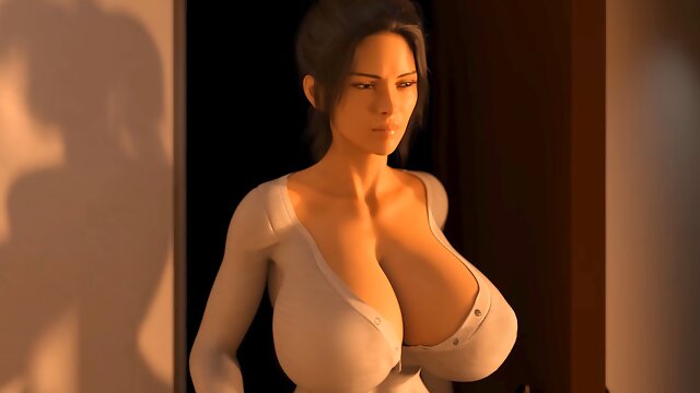 ◆ mature With Big Knockers Gets Creamed by Her Stepson