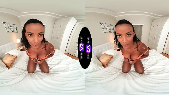 TmwVRnet - Samanta Cruz - Bright orgasm after striptease