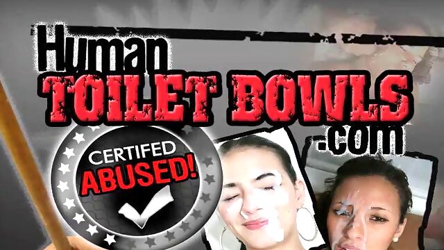Human toilet bowls nasty fuck: Blowjob, Amateur  Hardcore Porn