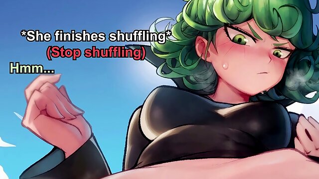 [Hentai JOI] Tatsumakis drinking Game (Quickshot, Pee/Spit Drinking Risk, cock ball torture, ass-to-mouth, SPH, Femdom)