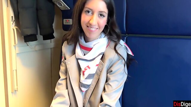 Train Conductor Caught Passenger Jerking Off, But Wasnt Confused And Jumped On His Cock 30 Min