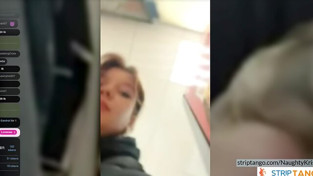 NaughtyKristina Salacious unveiling at stripTango