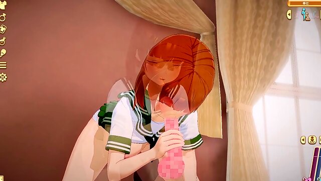 Pulverize the female with big breasts! Live play Miho Nishizumi I dont make any noise during sex vignettes.