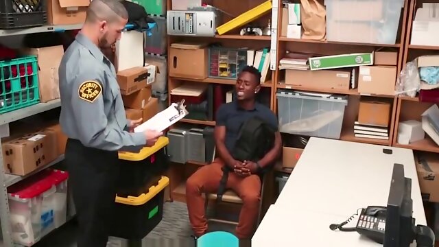Teen 18+ Shoplifter Punished By A Horny Mallcop