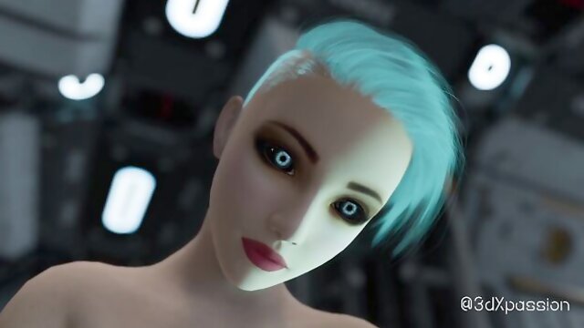 Doggystyle scene with cunning GF from 3DXPassion