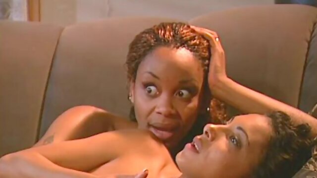 LEZ4: Babe, Ebony  Vintage Porn