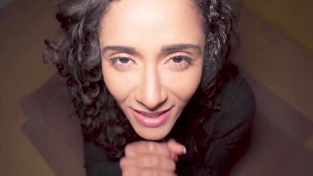 Milla Ferrazzo sucks fat pecker and rides it with her panties on