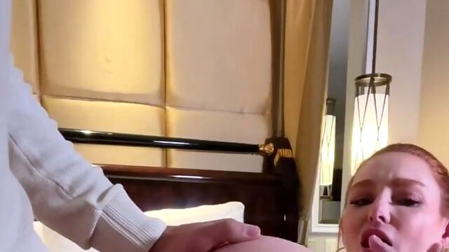 Redhead housewife pumped full of cock and sprayed with cum