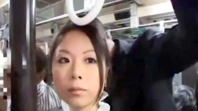 Japanese Black Train Grope: Blowjob, Asian  Interracial Porn