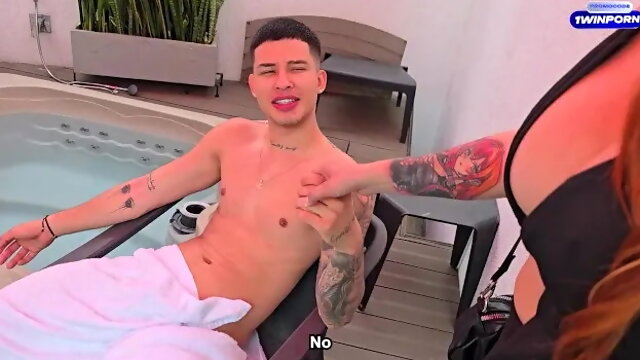 My Stepson Danner Mendez Makes Me Suck His Big Cock before His Dad Comes Home