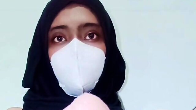 Big Cock Cum Sissy, Shemale Fucks Guy, Solo Anal, Ladyboy, Asian, Hijab