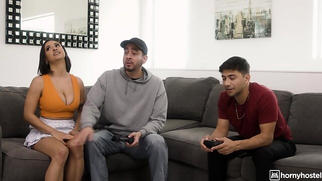 Hailey Roses Sultry Charm Ignites Passion in Double Heat