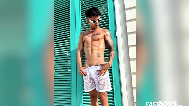 Hottie muscle latino boy Chris Heria photo compilation