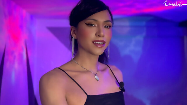 Ladyboy Cumshot Solo, Shemale Trap
