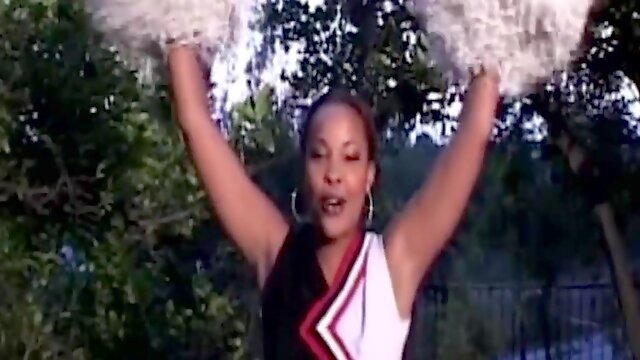 Ebony cheerleader hot vintage sex