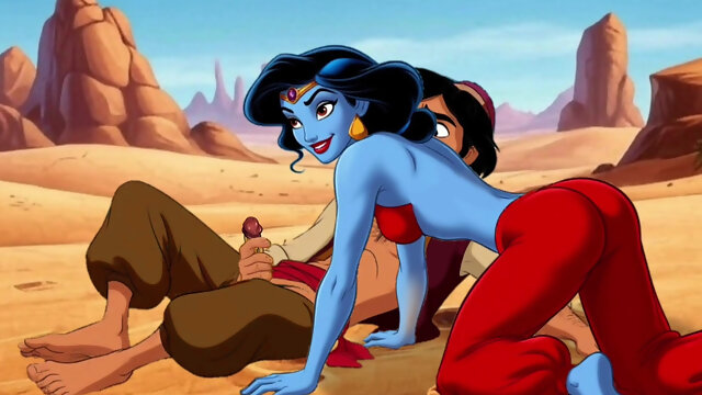Porn Aladdin: Dirty Desire. Sexy Genie Fulfills Aladdins Dirty Wish. Cartoon. Adult Sex Fairy Tale