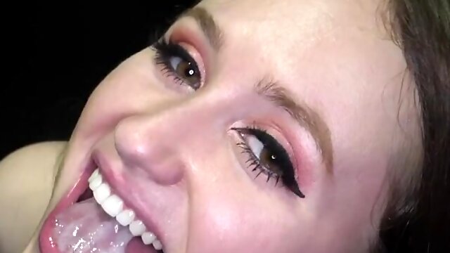 Two women, Lizzie Love and Mandy Waters, sharing cock at gloryhole