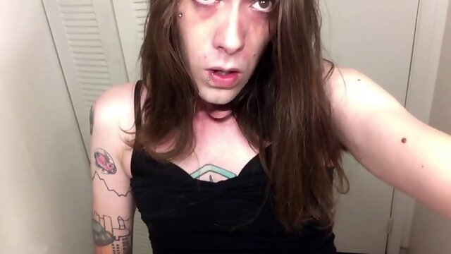 Shemale Chastity Cage, Panties Solo, Sissy Clitty, Ladyboy
