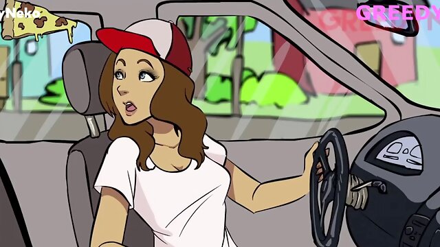 Unexperienced anime fan gets wild and messy with brutal hentai action